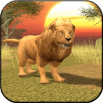 Wild Lion Simulator 3D icon