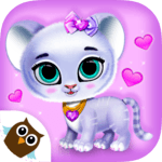 Baby Tiger Care - Cute Virtual Pet Game for Kids icon