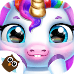 My Baby Unicorn - Cute Rainbow Pet Care & Dress Up icon