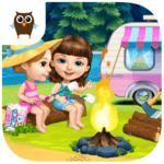 Sweet Baby Girl Summer Camp - Kids Camping Club icon