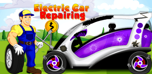 Electric Car Repairing - Auto Mechanic Workshop PC screenshot