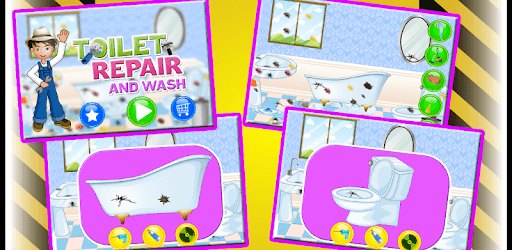 Kids Toilet Repair & Wash PC screenshot Kids Toilet Repair & Wash PC screenshot