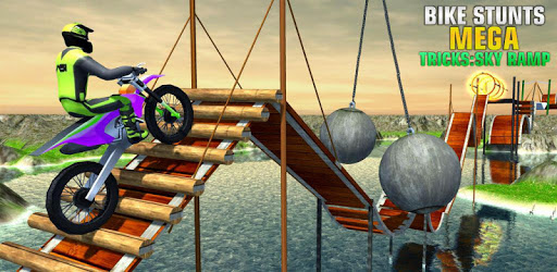 Bike Stunt Mega Tracks: Sky Ramp PC screenshot