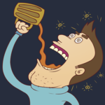 Push or Puke? 🤢 Drinking games with friends icon