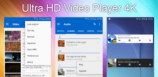 4K Ultra HD Video Player Free PC screenshot