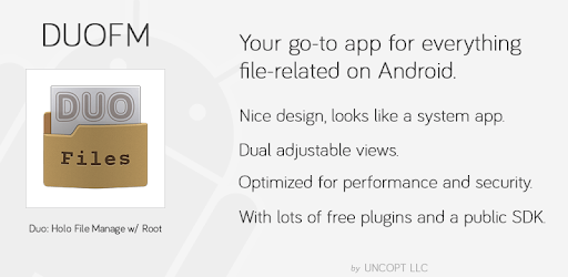 Duo: Holo File Manager w/ Root PC screenshot