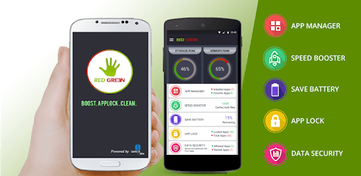 RedGreen – Cleaner, Booster & AppLocker PC screenshot