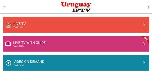 URUGUAY IPTV PC screenshot