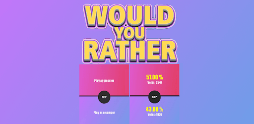 Would You Rather? For Battle Royale PC screenshot