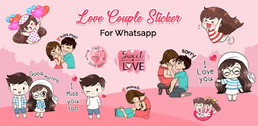 Romantic Couple Stickers - WhatsApp WAStickerApps PC screenshot