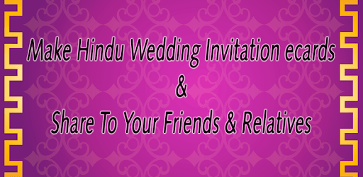 Hindu Wedding Invitation Cards PC screenshot