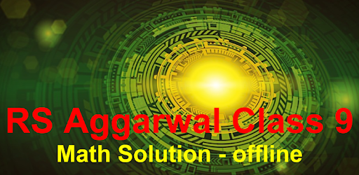 RS Aggarwal Class 9 Math Solution - offline PC screenshot
