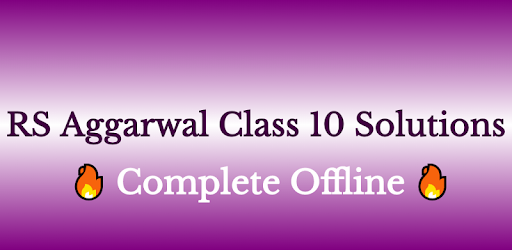RS Aggarwal Class 10 Math Solution OFFLINE PC screenshot