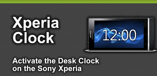 Sony Xperia S Desk Clock PC screenshot