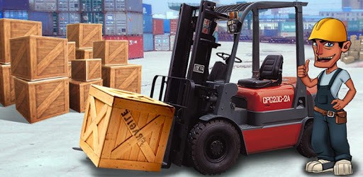 Forklift madness 3D simulator PC screenshot