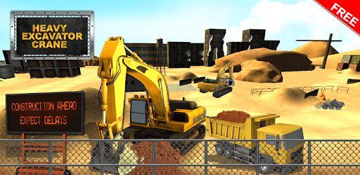 Heavy Excavator Crane Sim PC screenshot