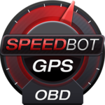Speedbot. Free GPS/OBD2 Speedometer icon