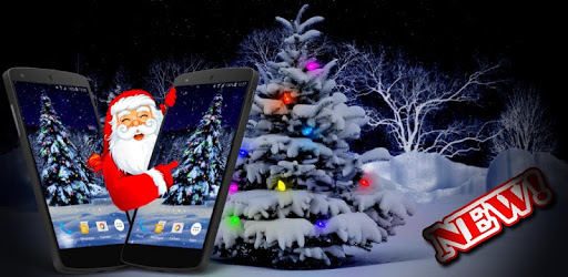 Snowy Christmas Tree 3D PC screenshot