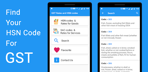 GST Rates and HSN Codes PC screenshot GST Rates and HSN Codes PC screenshot