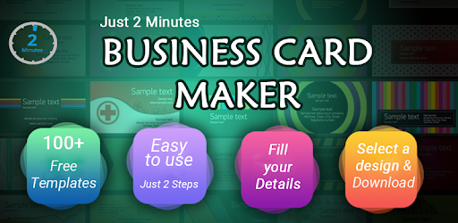 Business Card Maker Free Visiting Card Maker photo PC screenshot
