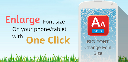 Big Font - Change Font Size & Larger Font PC screenshot