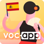 Learn Spanish Vocabulary with Flashcards - Voc App icon