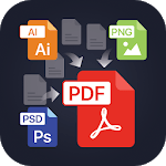 File to PDF Converter(Ai, PSD, EPS, PNG, BMP, Etc) icon