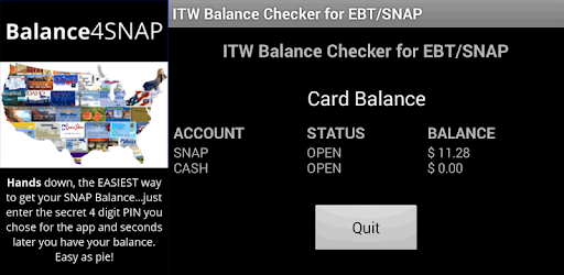 Balance 4 SNAP and EBT PC screenshot