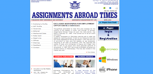 Assignments Abroad Times PC screenshot