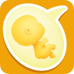 Week by Week Pregnancy App. Contraction timer icon