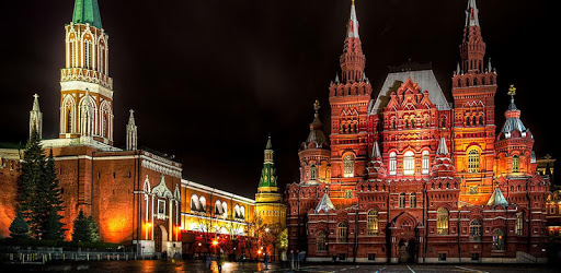 Russia Night Live Wallpaper HD PC screenshot