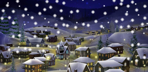 Snow Night City wallpaper PRO PC screenshot