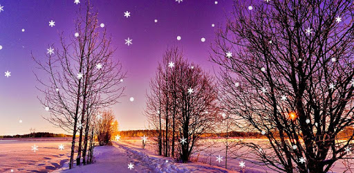 Winter Snow Live Wallpaper HD PC screenshot