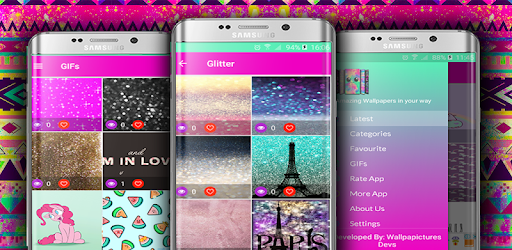 Glitter Wallpapers: Sparkly, Cute, Kawaii PC screenshot