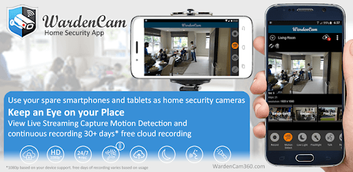 Home Security Camera WardenCam - reuse old phones PC screenshot