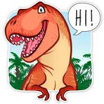 New WAStickerApps - Dinosaur Stickers For Chat icon