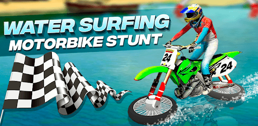 Water Surfing Motorbike Stunt PC screenshot