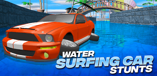 Water Surfing Car Stunts PC screenshot