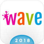 Wave Keyboard Background - Animations, Emojis, GIF icon