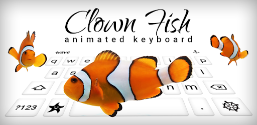 Clown Fish Animated Keyboard + Live Wallpaper PC screenshot