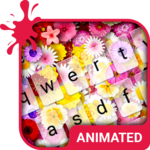 Flowers Animated Keyboard + Live Wallpaper for PC