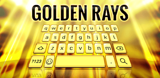 Golden Rays Animated Keyboard PC screenshot Golden Rays Animated Keyboard PC screenshot