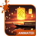 Lanterns Animated Keyboard + Live Wallpaper icon