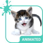 Meow Animated Keyboard + Live Wallpaper icon