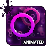Purple Rings Animated Keyboard + Live Wallpaper for PC Purple Rings Animated Keyboard + Live Wallpaper for PC