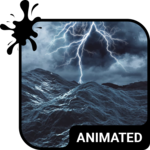 Stormy Sea Animated Keyboard for PC