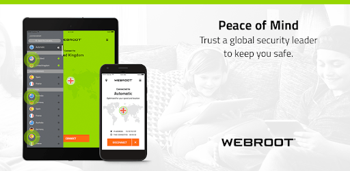 Webroot WiFi Security VPN & Data Privacy PC screenshot