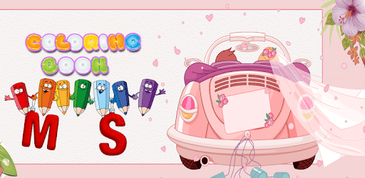 Wedding Coloring Pages Bride And Groom PC screenshot