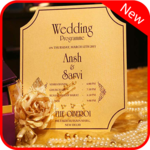 Stylish Wedding Invitation Card Maker 2018 icon