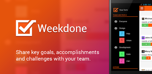 Weekdone - OKR + Weekly Planning PC screenshot Weekdone - OKR + Weekly Planning PC screenshot